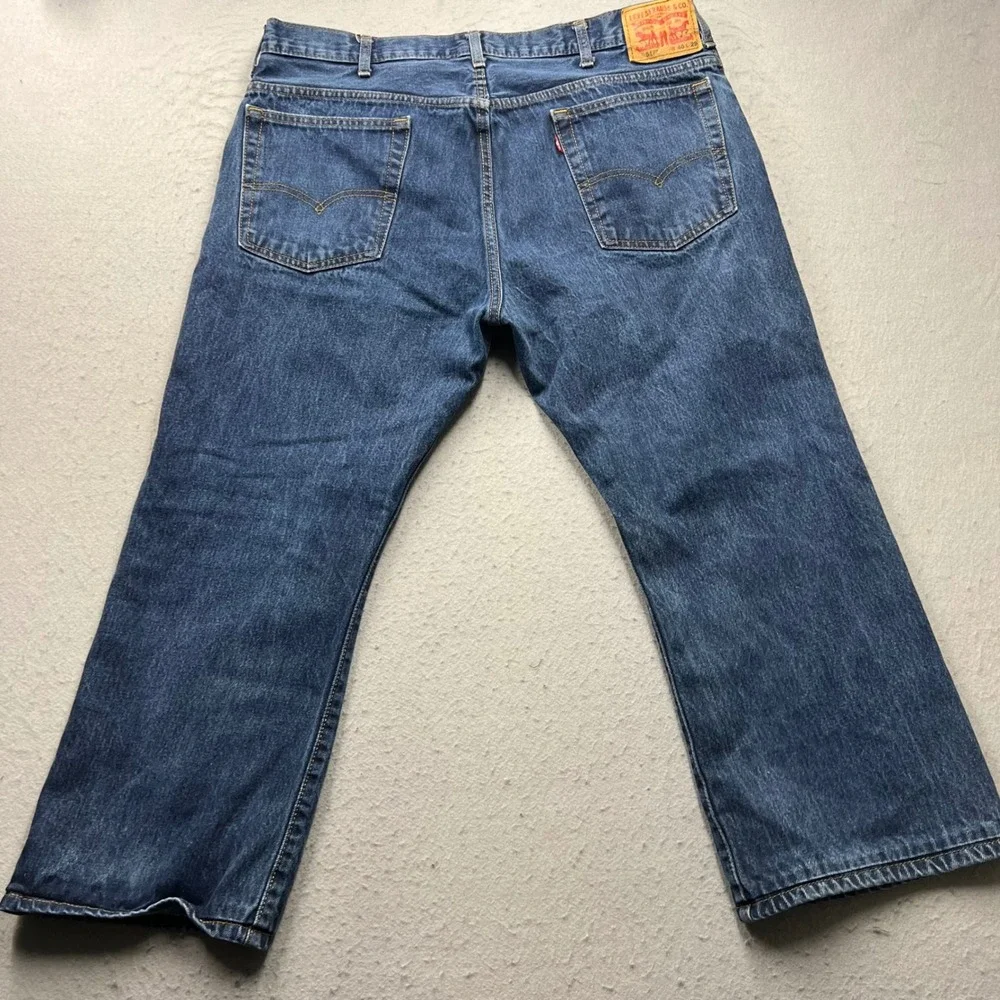 Levis 517 Bootcut Jeans Mens 40x29 Blue Denim Pants Medium Wash 517-0217